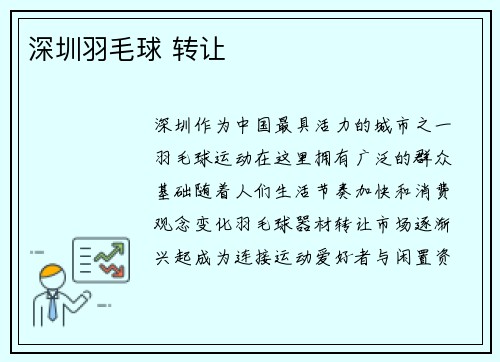 深圳羽毛球 转让